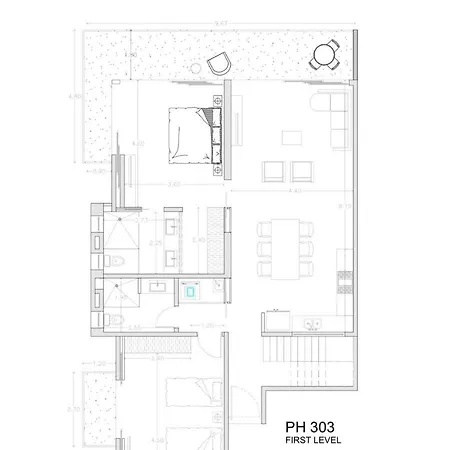 2-level Penthouse With Private Plunge Pool & Club Access