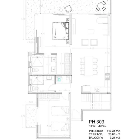 2-level Penthouse With Private Plunge Pool & Club Access