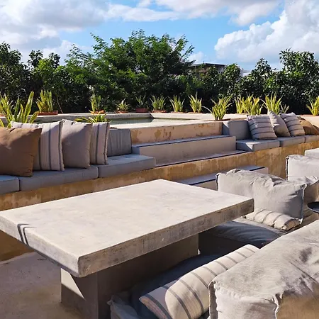 Premium In 2 Bedrooms Roof Pool - Aldea Zama Apartment