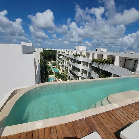 Estudio Nuevo En 5 Minutos De La Playa Con Alberca Y Gym Tulum