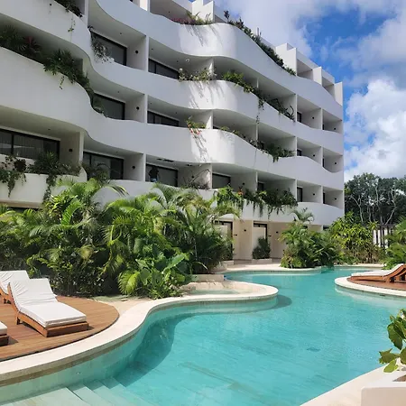 Estudio Nuevo En 5 Minutos De La Playa Con Alberca Y Gym Apartamento Tulum