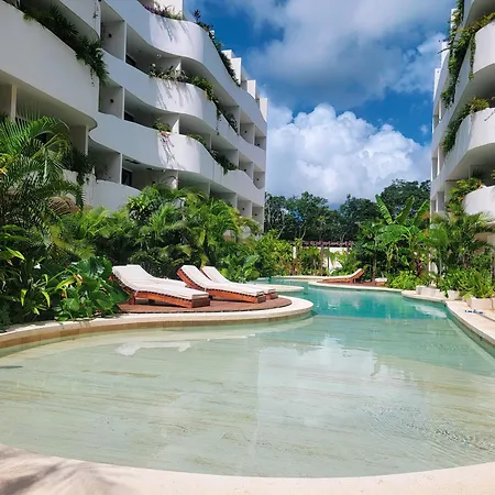 Estudio Nuevo En 5 Minutos De La Playa Con Alberca Y Gym Apartamento
