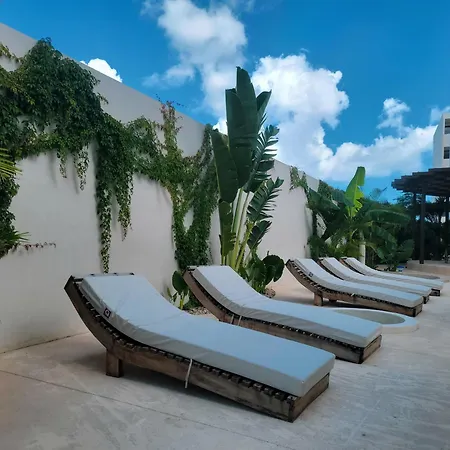Estudio Nuevo En 5 Minutos De La Playa Con Alberca Y Gym *