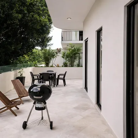 2 Bed Swim-up, Gril With Jacuzzi Aldea Zama *