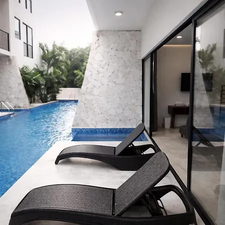 2 Bed Swim-up, Gril With Jacuzzi Aldea Zama