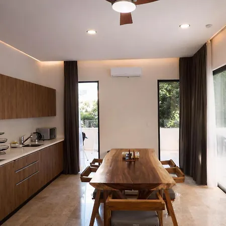2 Bed Swim-up, Gril With Jacuzzi Aldea Zama Tulum