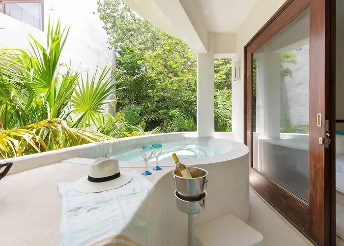 Intima Resort Tulum - Optional Clothing Condo - Private Jacuzzi