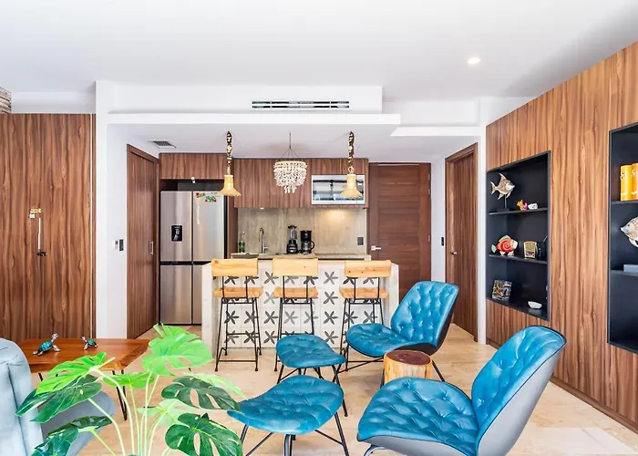 1Br Private Cenote Jungle View Gym 24 7 Security - Xalet B204