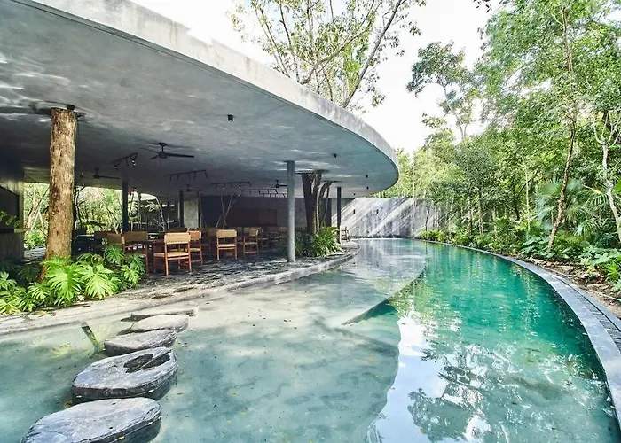 Nuuch Classy Ph W/ Private Pool/Rooftop, Aldea Zama