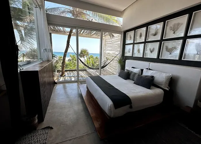 Tulum Beachfront Villa I\'Ik By Casa Xuul Tulum