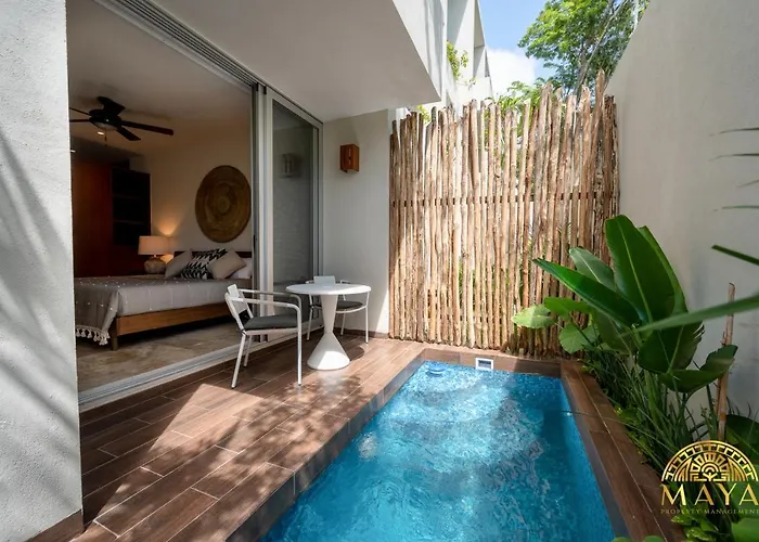 Nhoa 112A Lux 2Br Condo Plunge Pool In Aldea Zama