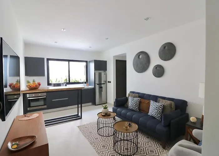 Amazing!! Ph 2 Bdrm + Private Rooftop &Pool /Aldea Zama