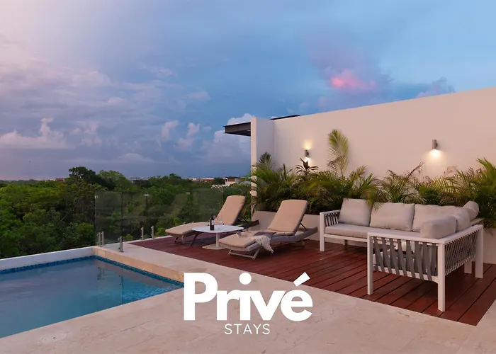 Prive Modern Condos With Private Pool In Tulum