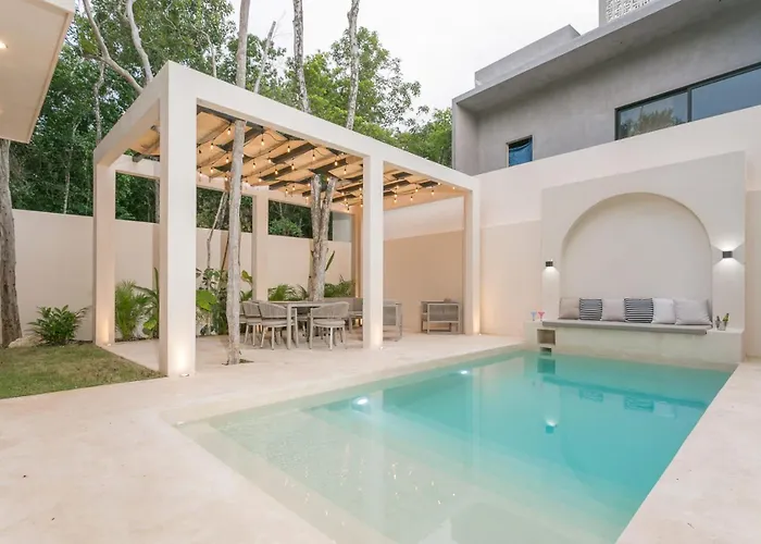 Luxury 4Br Villa Aldea Zama Dream Pool & Bright