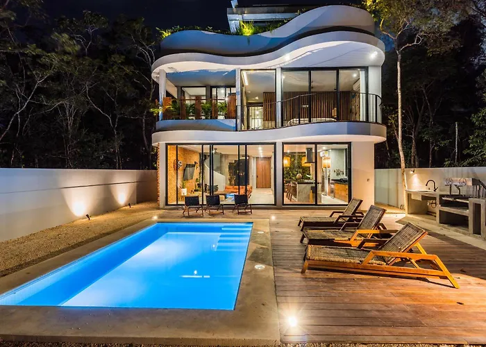 Luxury 4Br Eco Villa 10Ppl Outdoor Pizza Oven - Private Pool & Jacuzzi