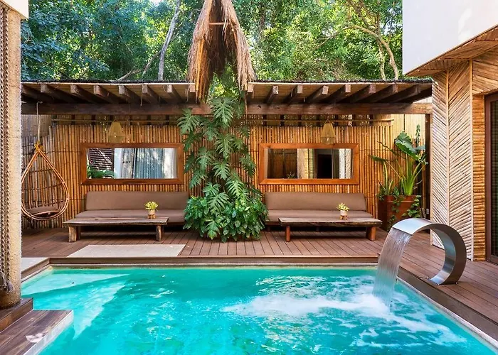 Tulum-Style Retreat 5Br Villa With Pool And Relaxing Jacuzzi