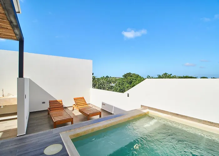 Jungle Penthouse With Private Rooftop Pool In La Veleta