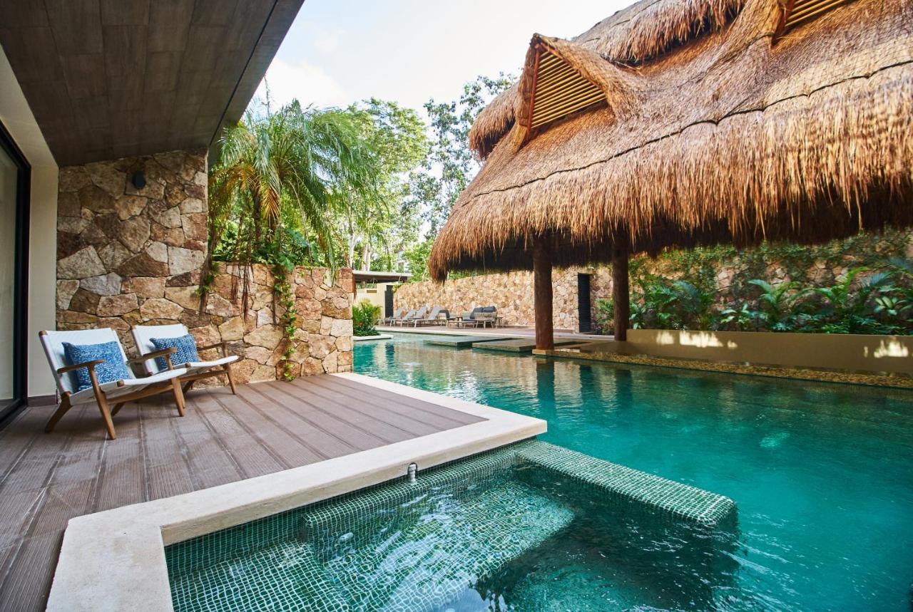 Luxury Poolside Gem With Pool, Jacuzzi & Gym Tulum