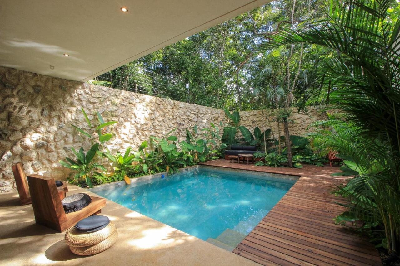 Elegant Boho Style Jungle Views In Rooftop Deck & Outstanding Raw Pool In Holistika Holiday home *