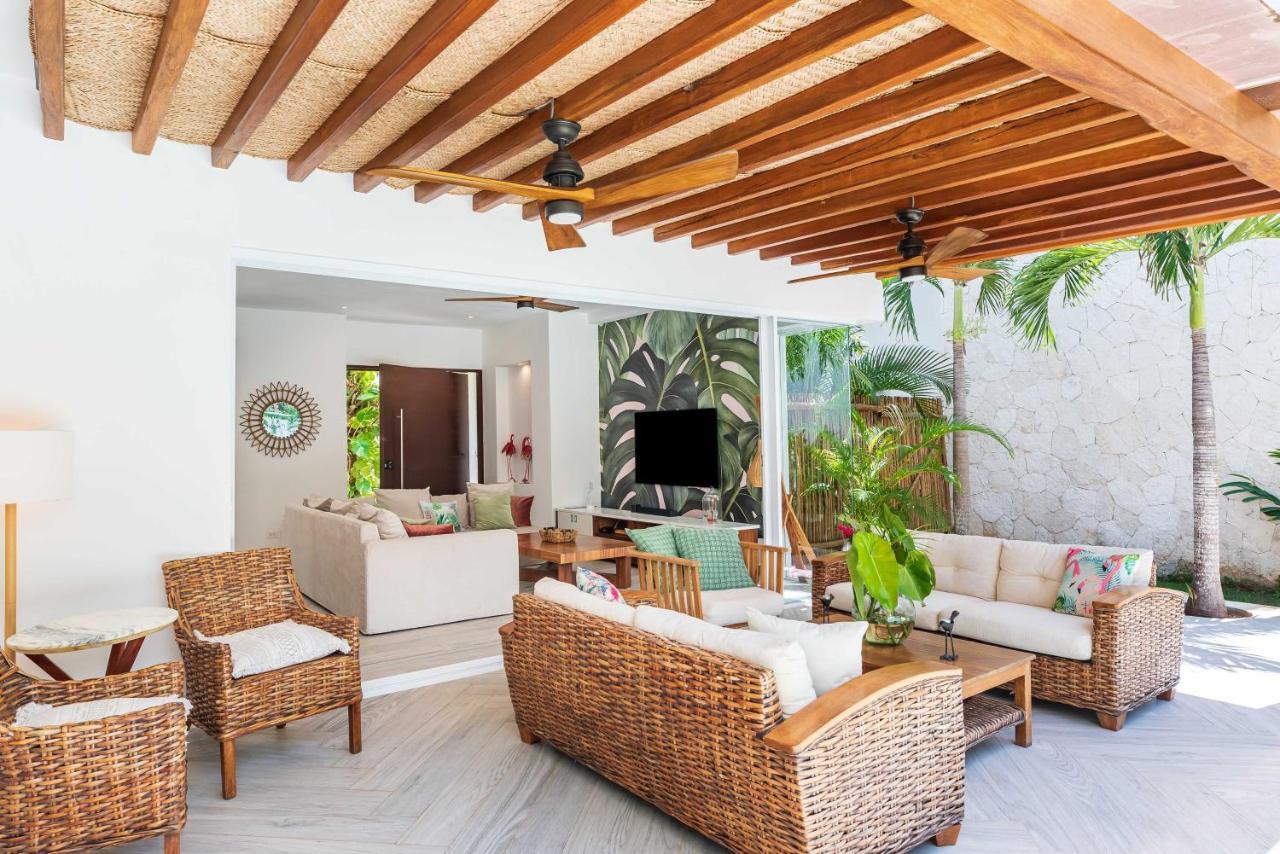Ek'balam & Flamingo, Luxury Villas, Private Pool, Private Garden, Jacuzzi, 24h Security Tulum