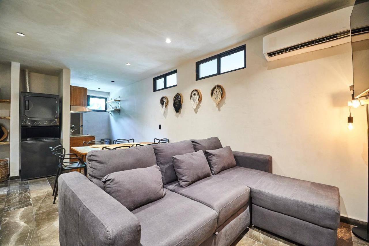Apartment Elegant Trendy In With Infinity Pool, Breathtaking Jungle View & Bottle Of Wine Per Tulum