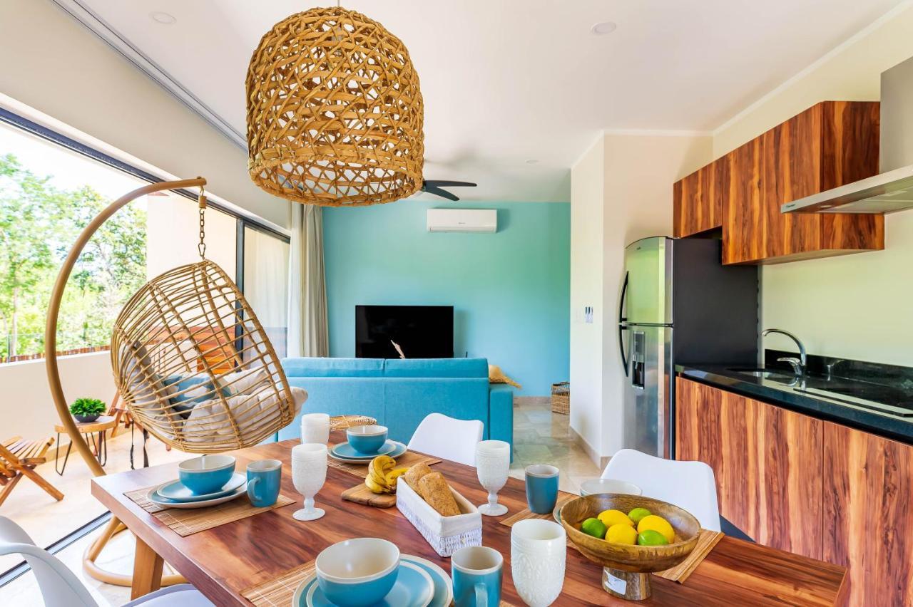 Promo 2br With Rooftop Pool, Gym And Free Bikes Apartment Tulum
