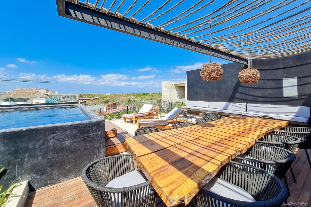 Iik By Groovy Stays- A Hip Condo-hotel With Wifi, Rooftop, Pool, Sleeps 6 Aparthotel Tulum