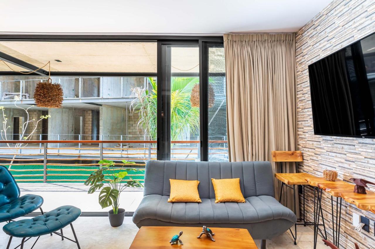 Apartment 1br Private Cenote Jungle View Gym 24 7 Security - Xalet B204