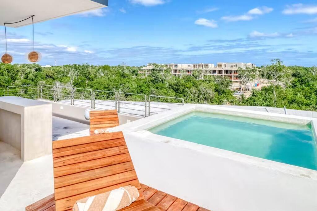 304 Amena Romantic Jungle Ph W/ Private Pool & Gym Apartamento