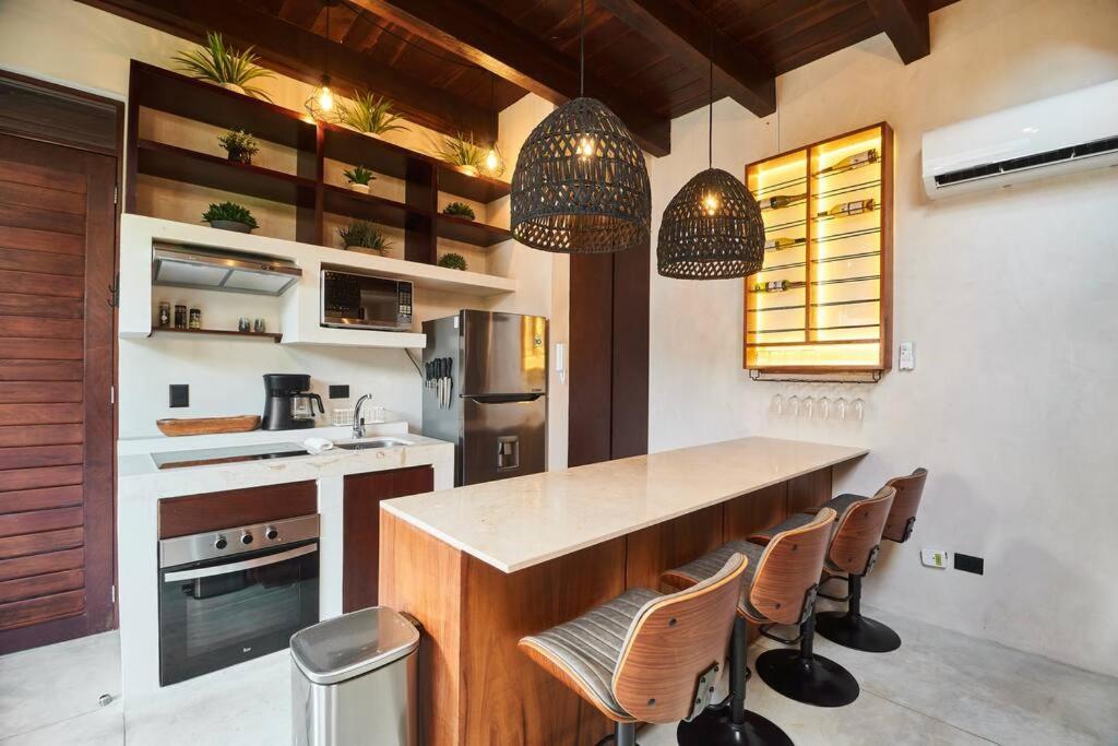 Tribu 306 Boho Design Gem In The Heart Of W/ Rooftop Apartment Tulum