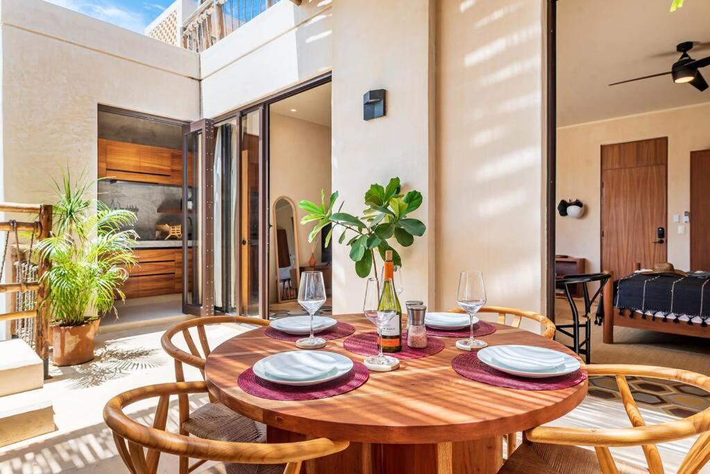 Apartment @villa.akbal- 2bd Rooftop W/ Open Dinning Tulum