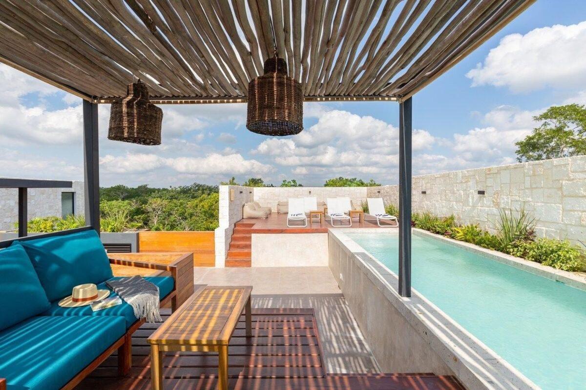 Mystical 1 Bedroom+ Garden+private Pool Aldea Zama Apartment Tulum