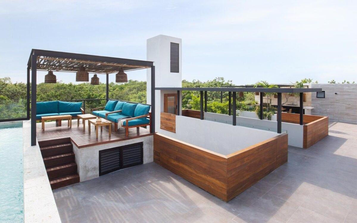 Apartment Mystical 1 Bedroom+ Garden+private Pool Aldea Zama *