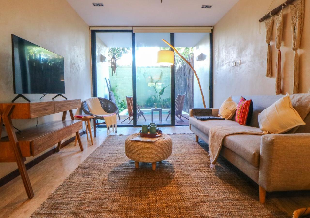 Departamento 2 Recamaras Con Alberca Privada A 10 Minutos De La Playa * Tulum