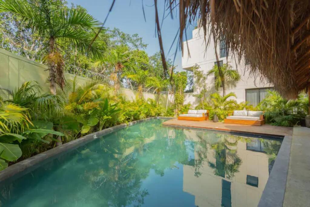 Jungle Penthouse With *private Plunge Pool*/aldea Zama Apartment