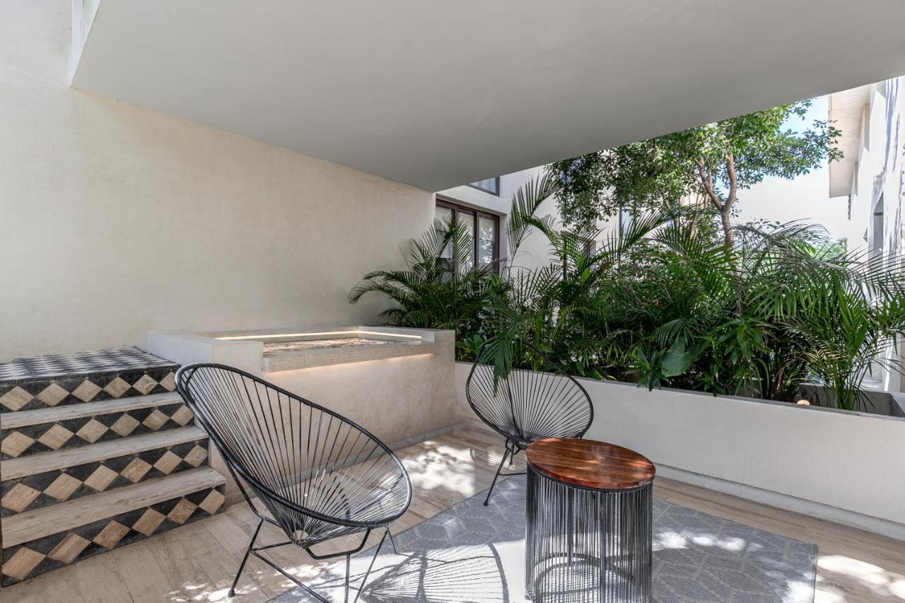 204 Hidden Gem In The Heart Of W/ Huge Private Terrace And Pool For 6 Pax Apartment Tulum