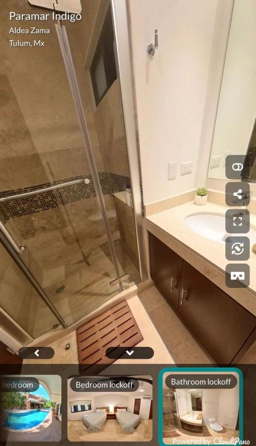 Luxury Aldea Zama 2bed - 2bat Private Terrace & Swim Up Apartment