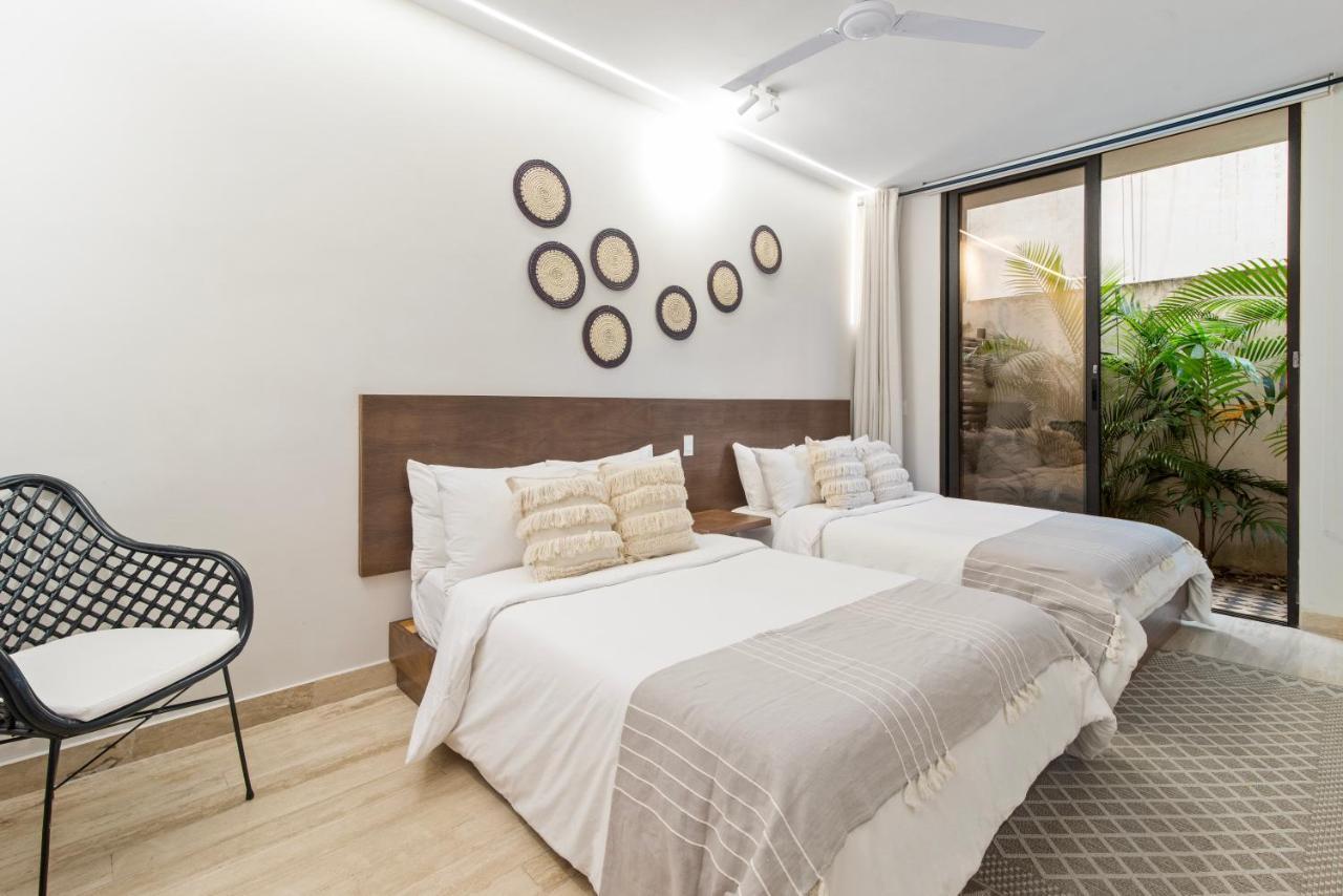 107 Beautiful Terrace & Private Pool Apartment Tulum