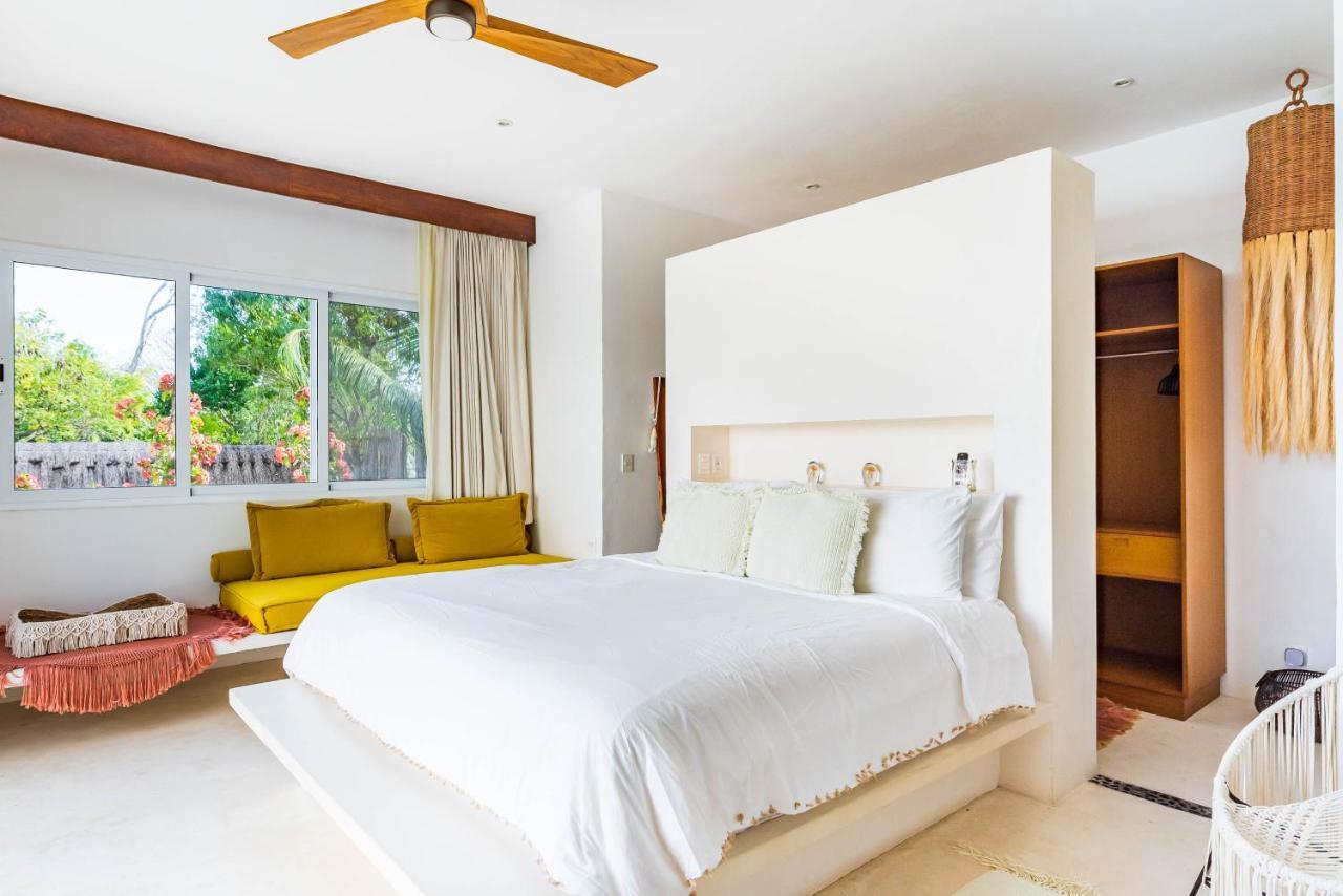 Villa Ek'balam & Flamingo, Luxury Villas, Private Pool, Private Garden, Jacuzzi, 24h Security Tulum