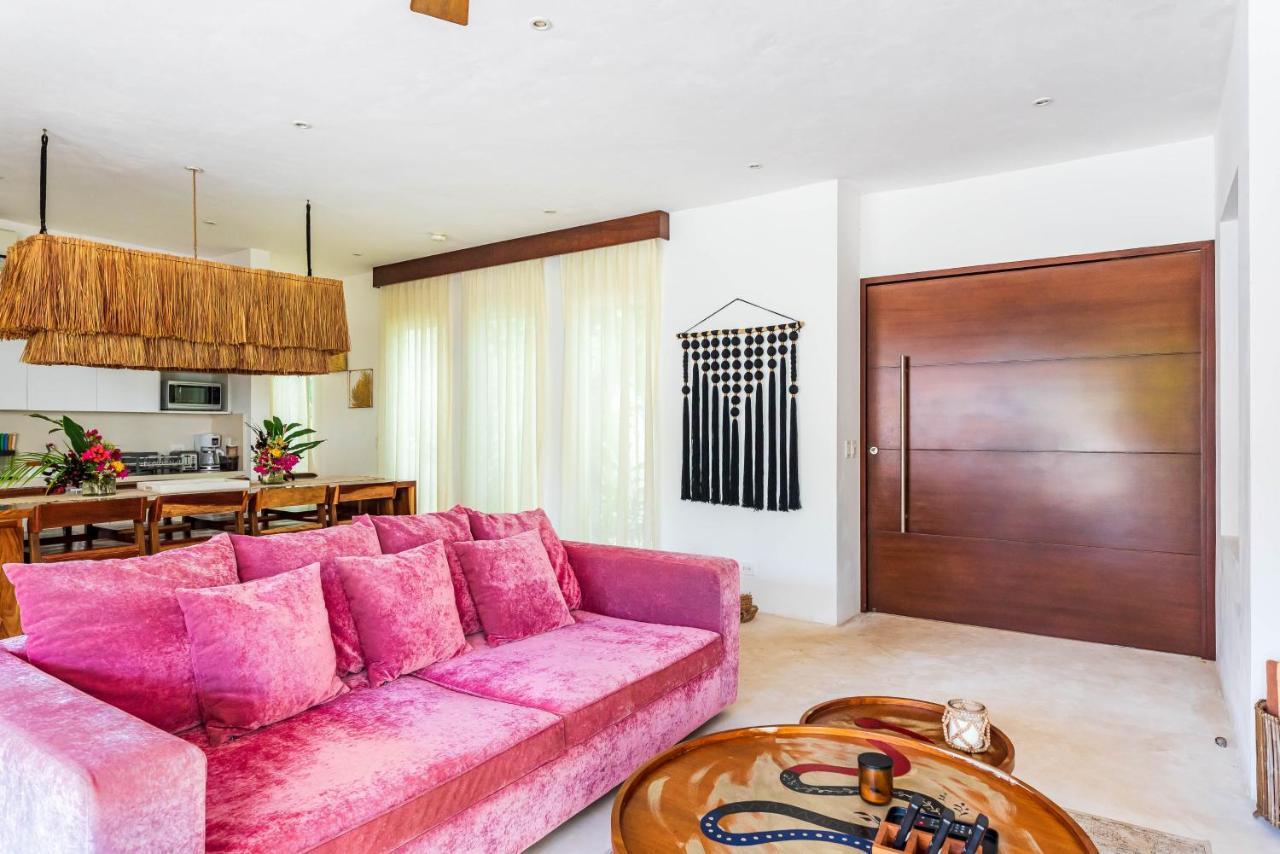 Villa Ek'balam & Flamingo, Luxury Villas, Private Pool, Private Garden, Jacuzzi, 24h Security