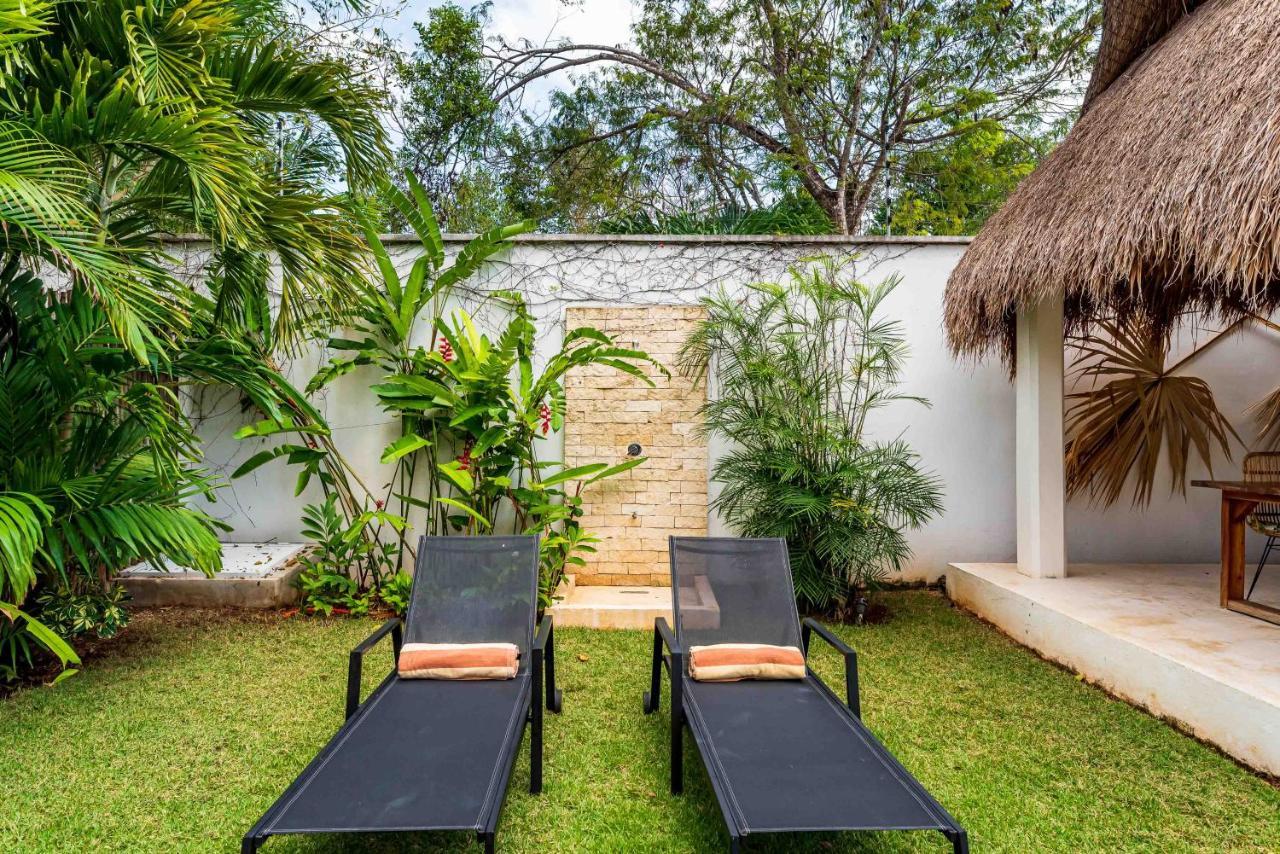 Ek'balam & Flamingo, Luxury Villas, Private Pool, Private Garden, Jacuzzi, 24h Security Villa Tulum