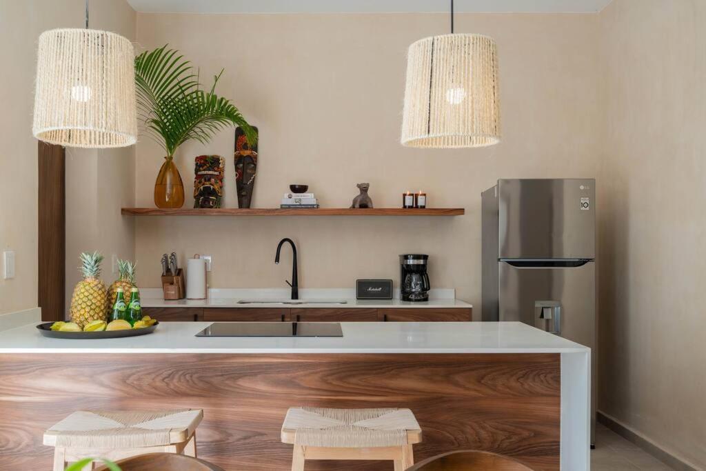 Lujoso Departamento Boho-chic Con Alberca Privada * Tulum