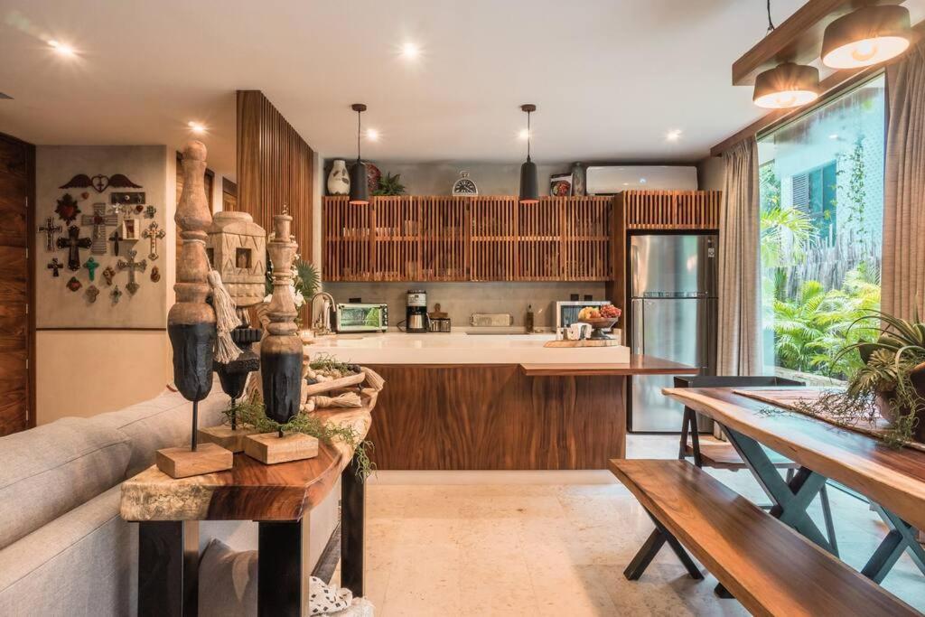 Apartamento Townhouse De Lujo En La Selva Con Alberca Privada *