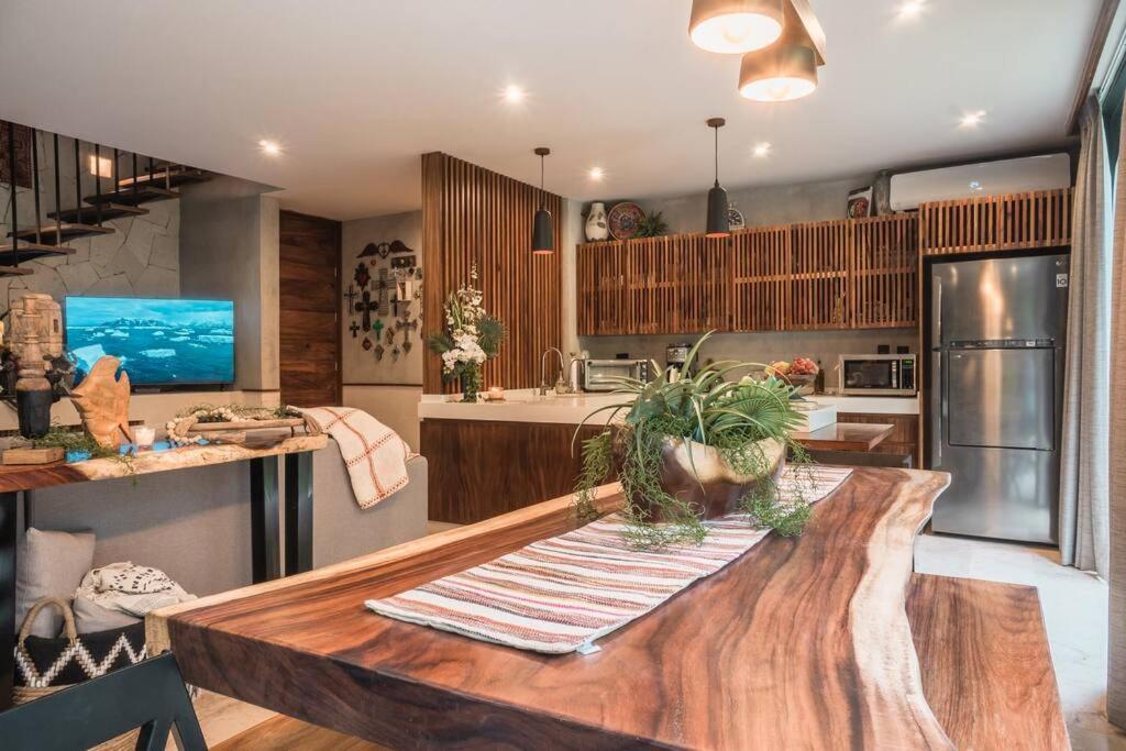 Townhouse De Lujo En La Selva Con Alberca Privada Apartamento Tulum