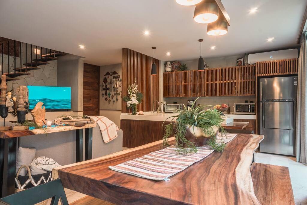Townhouse De Lujo En La Selva Con Alberca Privada Apartment