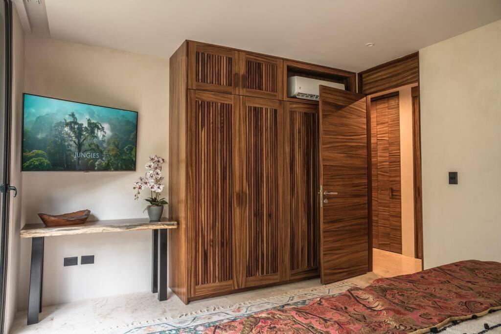 Apartamento Townhouse De Lujo En La Selva Con Alberca Privada Tulum