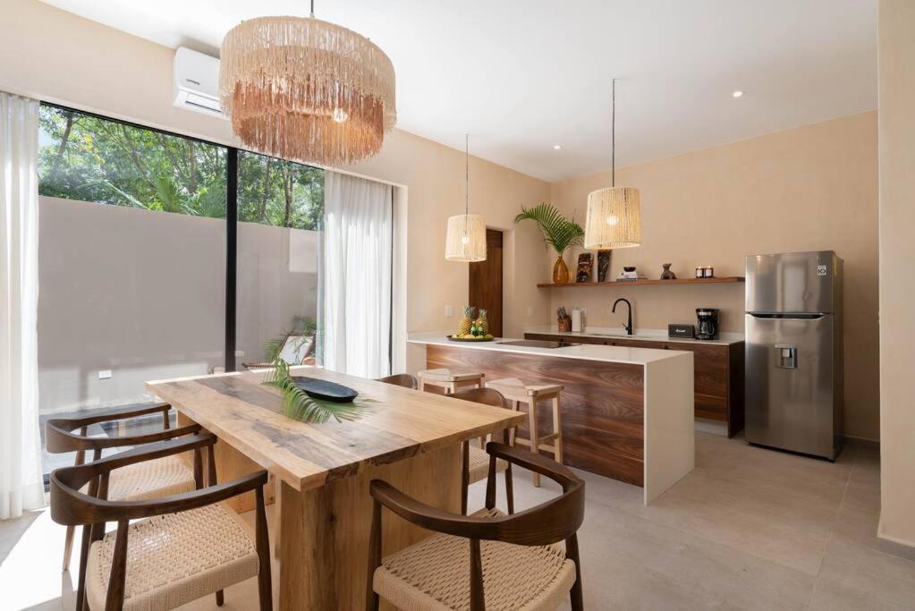 Lujoso Departamento Boho-chic Con Alberca Privada Tulum