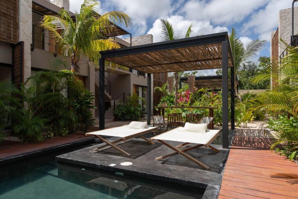 Lujoso Departamento Boho-chic Con Alberca Privada Apartment *