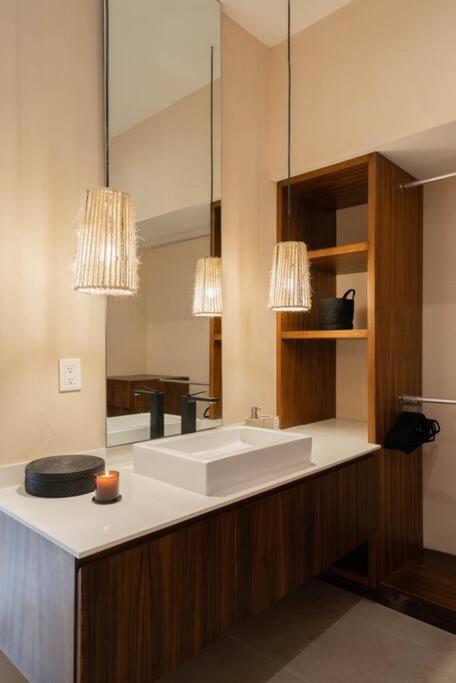 Apartamento Lujoso Departamento Boho-chic Con Alberca Privada