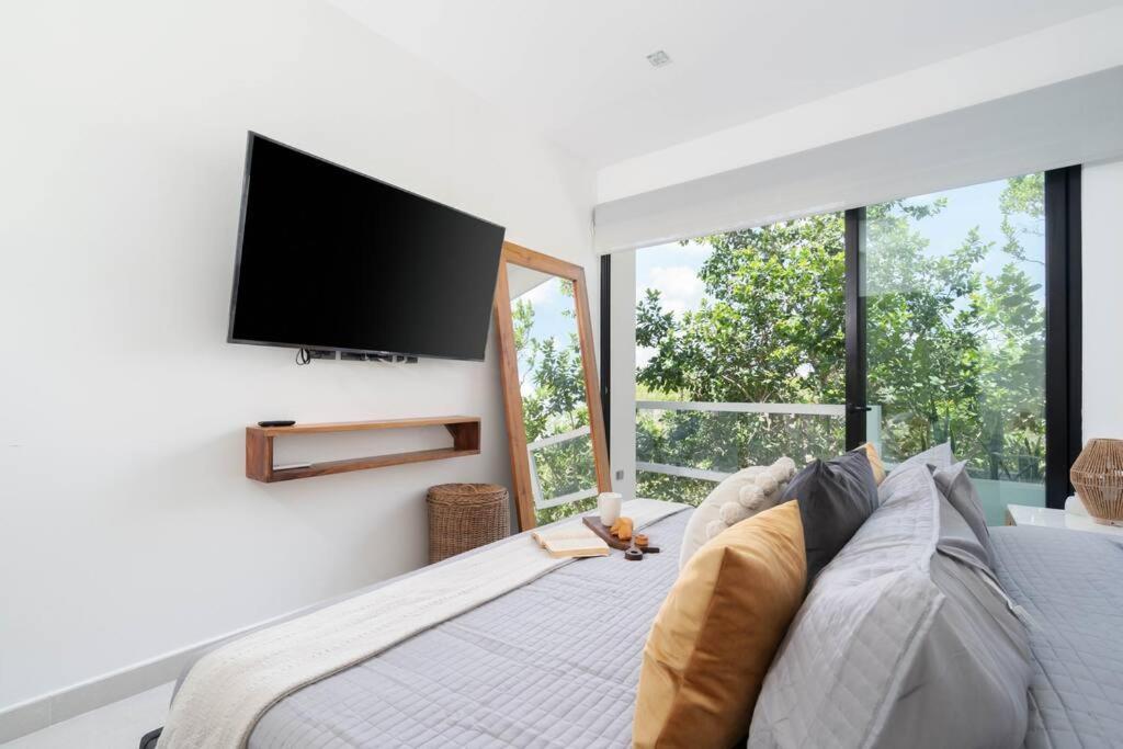 Apartment Sunsetviewph+privpool+near Beach&town+rooftop+50mb Tulum